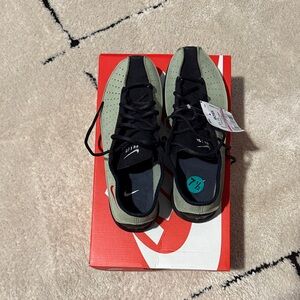 Nike Men's Olive and Black Athletic Shoes